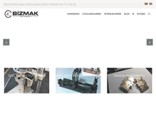 Tablet Screenshot of bizmakmakina.com